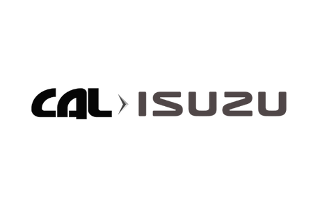 Cal Isuzu Logo Greyscale